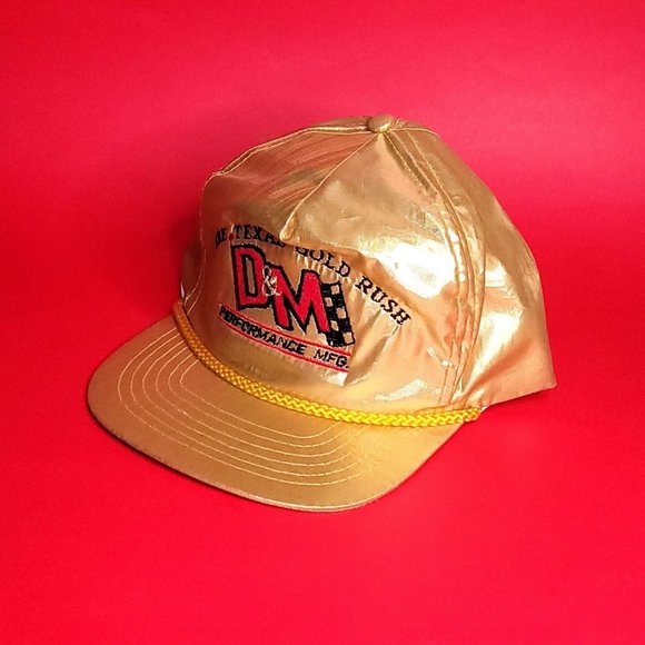 Vintage D&M Performance Gold Rush Snapback - Picture 2 of 4